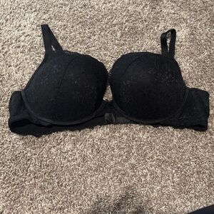 Elegant Black Lace Bra